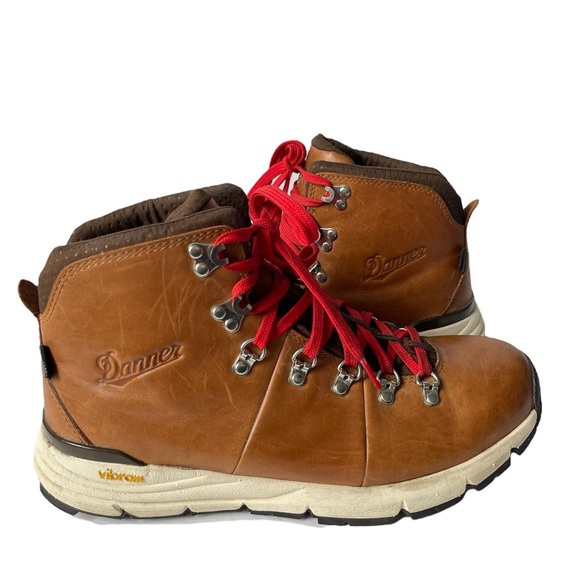 Danner Other - Danner Mountain 600 4.5" Saddle Tan Leather Hiking Boots - Mens US Size 9.5 D